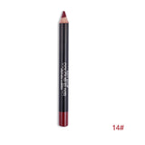 1 pcs Multicolor Party Queen Lip Liner Pencil Functional Eyebrow Eye Lip Makeup Waterproof Colorful Cosmetic Lipliner Pen
