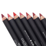 1 pcs Multicolor Party Queen Lip Liner Pencil Functional Eyebrow Eye Lip Makeup Waterproof Colorful Cosmetic Lipliner Pen