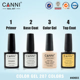 #40603 2017 New canni water based no acid soak off primer gel, Anastomosis gel,nail gel polish base coat gel, base top coat