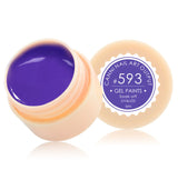 #50618  141 Color CANNI Professional Nail Art Design 5ml UV LED Soak Off Paint Gel Ink UV Gel For Nails