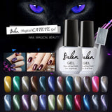 Belen UV LED Cat Eye Nail Gel Polish Shining Color Soak Off Varnish Cheap Manicure Glitter Polish UV Color Gel Magnet Polish Set