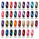 Belen UV LED Cat Eye Nail Gel Polish Shining Color Soak Off Varnish Cheap Manicure Glitter Polish UV Color Gel Magnet Polish Set
