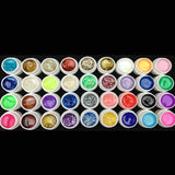 Burano 36W UV Lamp & 36 Colors UV Gel Nail polish Art Tools polish nail Set Kit building gel manicure set a seto of tools