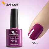 CANNI Factory Supply Venalisa 60 Colors Nail DIY Soak off Gel uv led 7.5ml nail art Enamel gel nails polish uv varnish lacquer