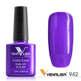 CANNI Factory Supply Venalisa 60 Colors Nail DIY Soak off Gel uv led 7.5ml nail art Enamel gel nails polish uv varnish lacquer