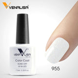 CANNI Factory Supply Venalisa 60 Colors Nail DIY Soak off Gel uv led 7.5ml nail art Enamel gel nails polish uv varnish lacquer