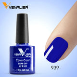 CANNI Factory Supply Venalisa 60 Colors Nail DIY Soak off Gel uv led 7.5ml nail art Enamel gel nails polish uv varnish lacquer