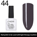 CNDSE 96 Solid Color Fashion Gel Nail LED UV Nail Gel Polish Soak Off Long Lasting LED Nail Polish Lacquer 10ML Gelpolish