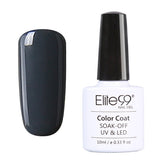 Elite99 New Style 1pcs Nail Gel Polish Soak Off Gel 10ml Long Lasting UV Gel Colorful Polishes Nair Art 12 Gray Colors Choose