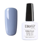 Elite99 New Style 1pcs Nail Gel Polish Soak Off Gel 10ml Long Lasting UV Gel Colorful Polishes Nair Art 12 Gray Colors Choose