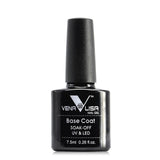 Free Shipping Nail Art Design Manicure Venalisa CANNI 60 Color 7.5Ml Soak Off Enamel Gel Polish LED UV Gel Nail Polishes Lacquer