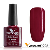 Free Shipping Nail Art Design Manicure Venalisa CANNI 60 Color 7.5Ml Soak Off Enamel Gel Polish LED UV Gel Nail Polishes Lacquer