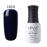 HNM 8ml Soak Off UV Gel Nail Polish Pure Colors Nail Gel Polish Gel Lak Vernis Semi Permanent Lacquer Gel Varnishes Gelpolish