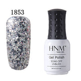 HNM 8ml UV Gel Nail Polish Color Nail Gel Polish Vernis Semi Permanent Nail Primer Gel Varnishes Gel Lak Lacquer Gelpolish