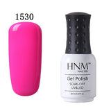 HNM 8ml UV Gel Nail Polish Color Nail Gel Polish Vernis Semi Permanent Nail Primer Gel Varnishes Gel Lak Lacquer Gelpolish