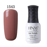 HNM 8ml UV Gel Nail Polish Color Nail Gel Polish Vernis Semi Permanent Nail Primer Gel Varnishes Gel Lak Lacquer Gelpolish