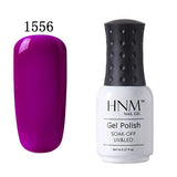 HNM 8ml UV Gel Nail Polish Color Nail Gel Polish Vernis Semi Permanent Nail Primer Gel Varnishes Gel Lak Lacquer Gelpolish