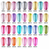 HNM Super Bling 8ML UV Gel Nail Polish Long Last Nail Gel Polish Platinum Gel Varnish Gel Lacquer Lak Vernis Semi Permanent
