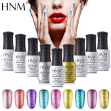 HNM Super Bling 8ML UV Gel Nail Polish Long Last Nail Gel Polish Platinum Gel Varnish Gel Lacquer Lak Vernis Semi Permanent