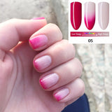 New Product Gel Nail Polish Temperature Change Nail Color UV Gel Polish 7.5ml/pcs Nail Gel for Nail soak off gel polish