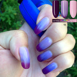 New Product Gel Nail Polish Temperature Change Nail Color UV Gel Polish 7.5ml/pcs Nail Gel for Nail soak off gel polish