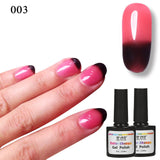 New Product Gel Nail Polish Temperature Change Nail Color UV Gel Polish 7.5ml/pcs Nail Gel for Nail soak off gel polish