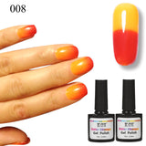 New Product Gel Nail Polish Temperature Change Nail Color UV Gel Polish 7.5ml/pcs Nail Gel for Nail soak off gel polish