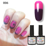 New Product Gel Nail Polish Temperature Change Nail Color UV Gel Polish 7.5ml/pcs Nail Gel for Nail soak off gel polish