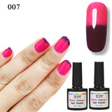 New Product Gel Nail Polish Temperature Change Nail Color UV Gel Polish 7.5ml/pcs Nail Gel for Nail soak off gel polish