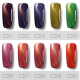 ROSALIND 3D Cat Eyes LED UV Soak-off Gel Lacquer Varnish UV Nail Gel Polish 7ML UV GEL For Nail Art