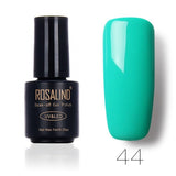 ROSALIND Black Bottle 7ML Pure Color 58 Colors 31-58  UV Gel Nail Polish Nail Gel  Long-lasting Macaron Gel Polish