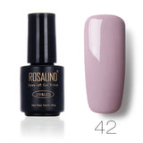 ROSALIND Black Bottle 7ML Pure Color 58 Colors 31-58  UV Gel Nail Polish Nail Gel  Long-lasting Macaron Gel Polish