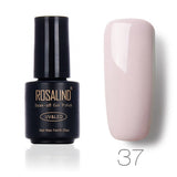 ROSALIND Black Bottle 7ML Pure Color 58 Colors 31-58  UV Gel Nail Polish Nail Gel  Long-lasting Macaron Gel Polish