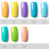 ROSALIND Black Bottle 7ML Pure Color 58 Colors 31-58  UV Gel Nail Polish Nail Gel  Long-lasting Macaron Gel Polish