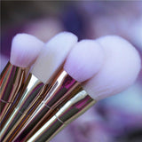 Sayoo New 7pcs Makeup Cosmetic Brushes Set Powder Foundation Eyeshadow Lip Brush Tool