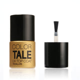 Brand New Focallure Diamond Nail Gel Top Coat Top it off + Base Coat Foundation for UV Gel Polish Best selling12ml