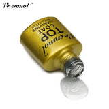 Vrenmol 1pcs Nail Gel Top Coat Top it off + Base Coat Foundation for UV Gel Polish Non Cleansing Top and Base Coat Primer