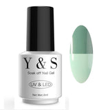 Y&S 8ml Mood Changing Gel Nail Polish Long-Lasting Soak-Off Led UV Gel Lacquer Chameleon Nail Gel Manicure Varnish