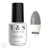 Y&S 8ml Mood Changing Gel Nail Polish Long-Lasting Soak-Off Led UV Gel Lacquer Chameleon Nail Gel Manicure Varnish
