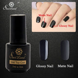 Saviland 1pcs Matt Top Coat Nail Art UV Gel Polish 10ml Matte Top Coat LED UV Soak Off Hot Sale UV Gel Polish
