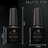 Saviland 1pcs Matt Top Coat Nail Art UV Gel Polish 10ml Matte Top Coat LED UV Soak Off Hot Sale UV Gel Polish